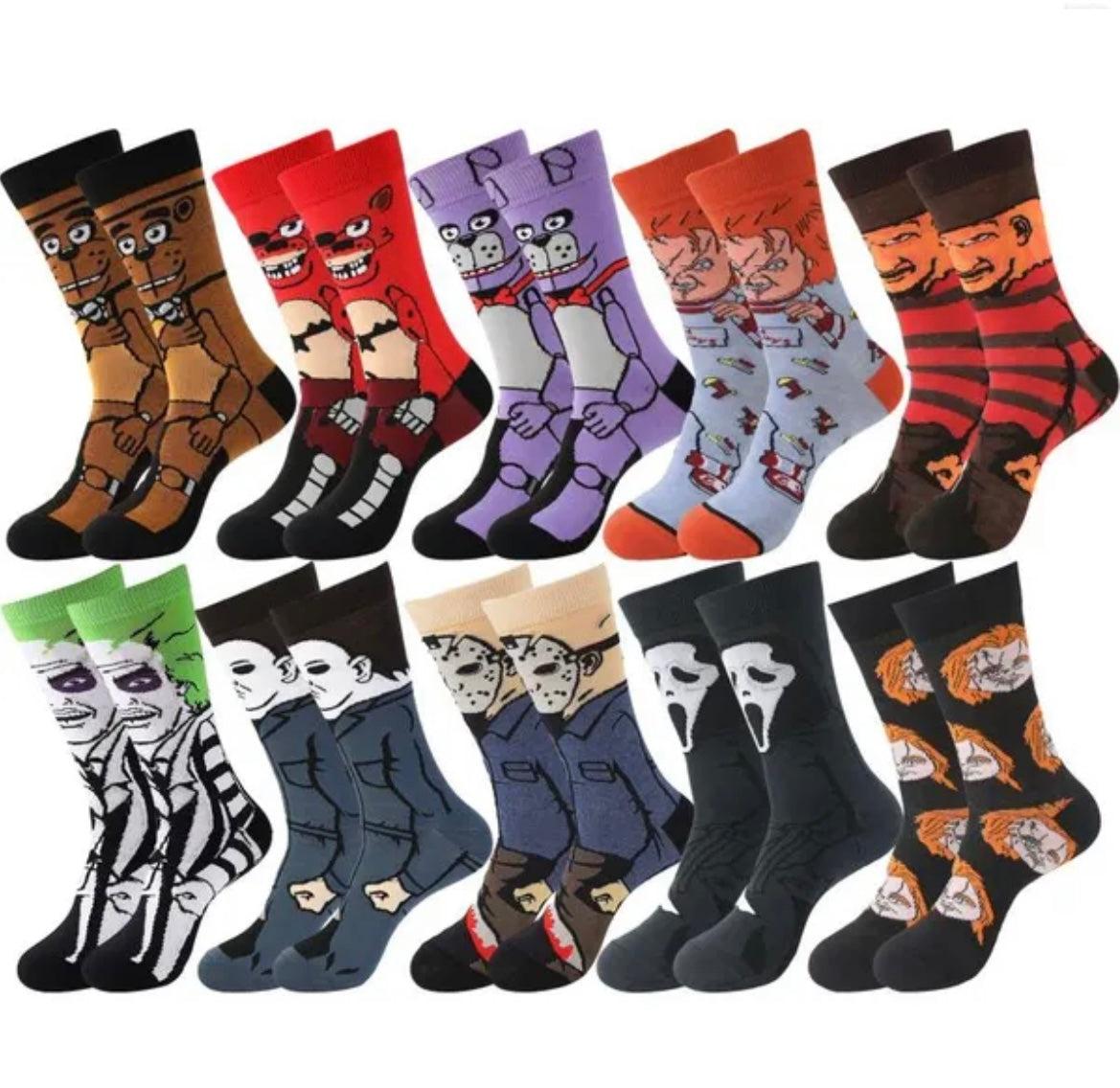 Halloween Character Socks